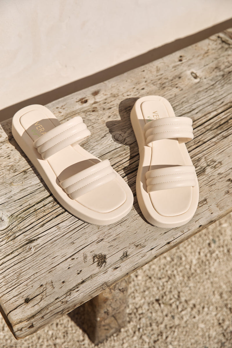 VERALI Boss Flatform Slides Bone