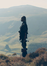 Button Bow Box - Ink