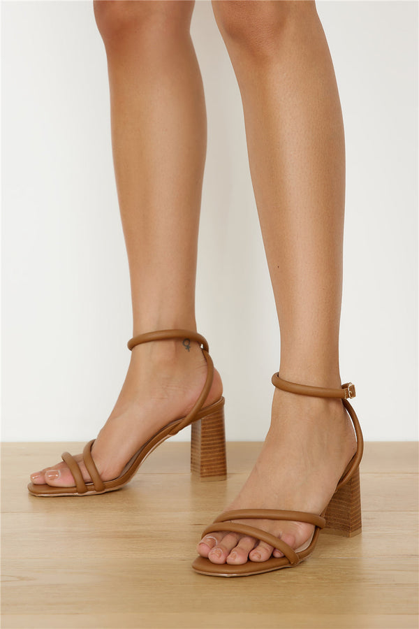 VERALI Crucial Heel Tan Softee