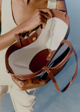 Cyme Mini - Cognac Canvas