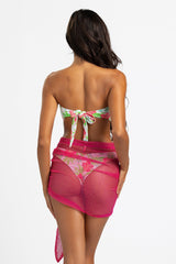 Dudley Short Pareo - Fuchsia