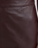 Nina Nappa Leather Skirt