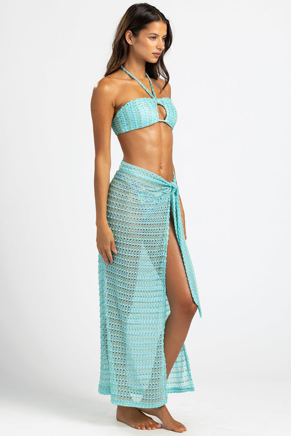 Camden Wrap Top - Frozen