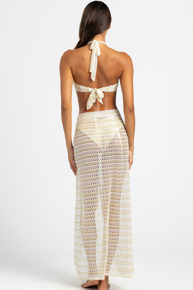 Camden Wrap Top - White