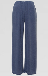 Petite Straight Leg Metallic Knit Pant