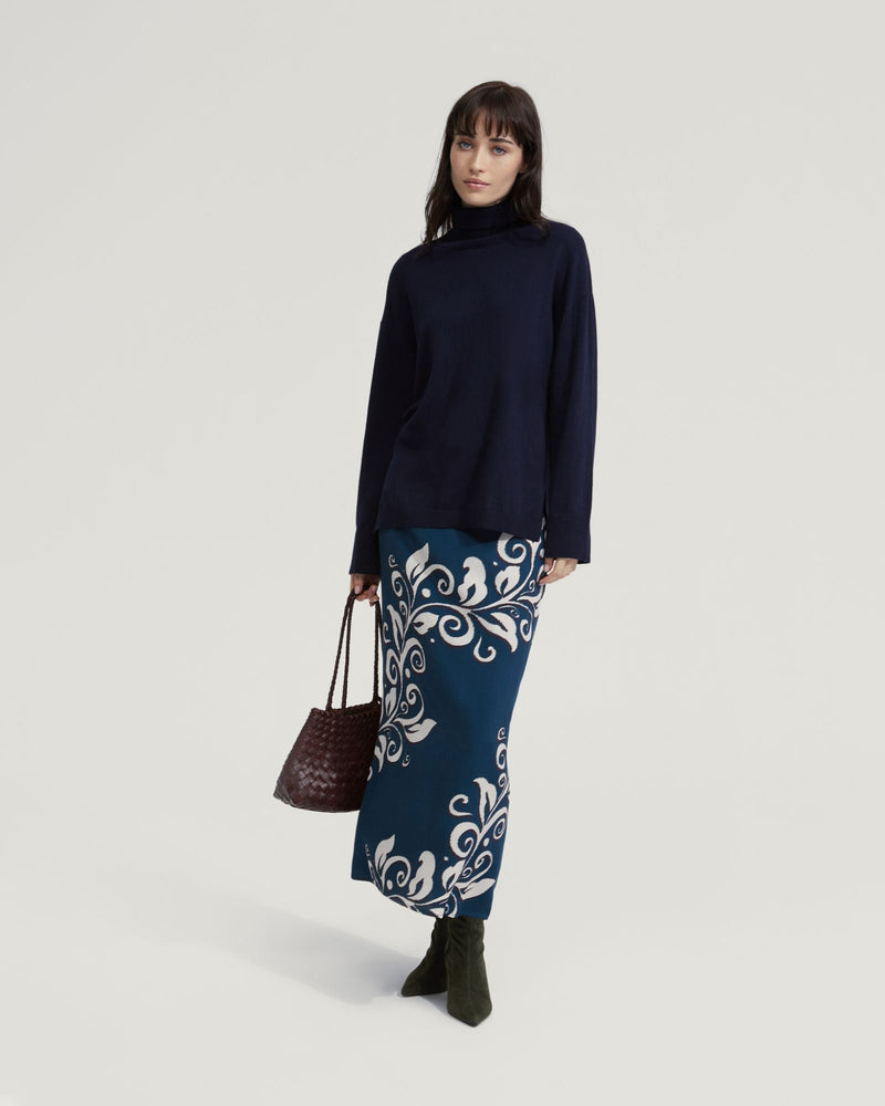 Grechen Floral Print Skirt