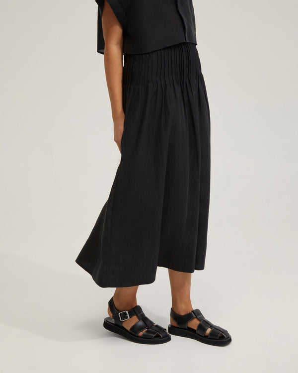 Astra Pin-Tuck Skirt