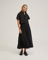 Astra Pin-Tuck Skirt