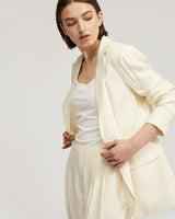 Willow Linen Blend Oversize Blzr