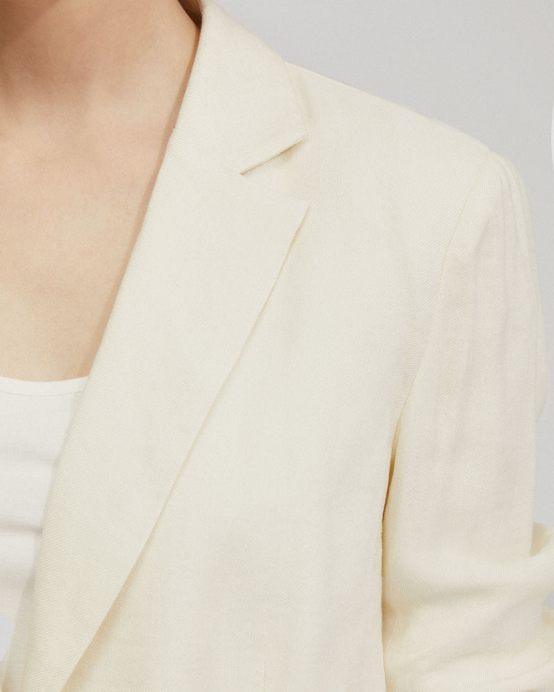 Willow Linen Blend Oversize Blzr