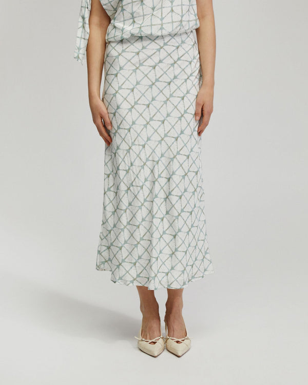Lucinda Printed Slip Skirt