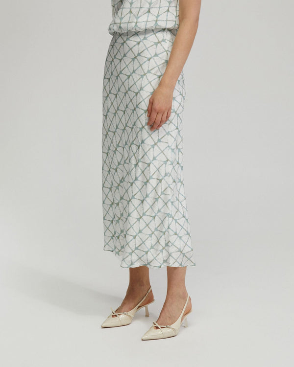Lucinda Printed Slip Skirt