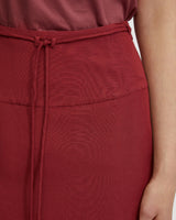 Rose Linen Blend Skirt