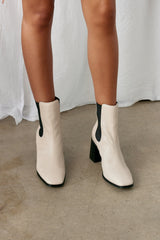 VERALI Link Chelsea Gusset Boots Bone