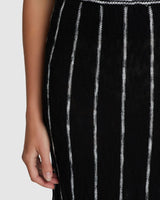 Emily Striped Knit Skirt