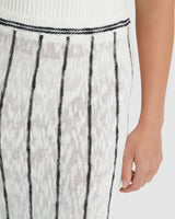 Emily Striped Knit Skirt