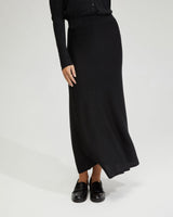 Elke Knitted Metallic Skirt