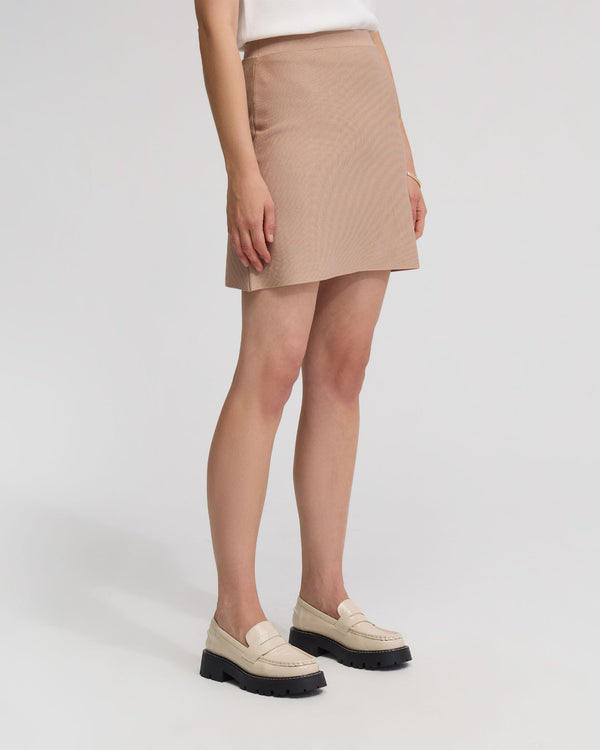 Cera Knitted Mini Skirt
