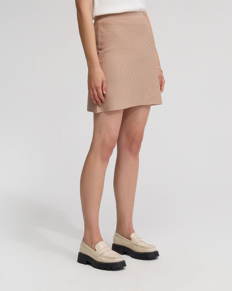 Cera Knitted Mini Skirt
