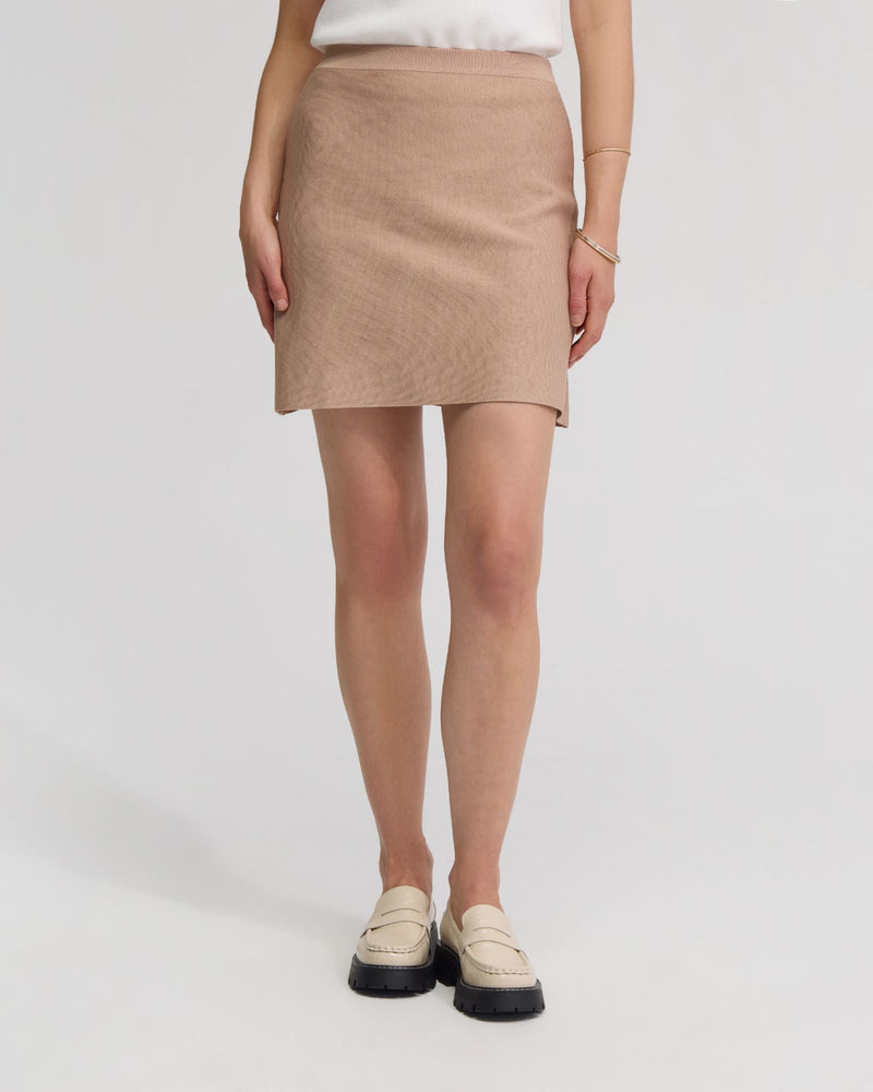 Cera Knitted Mini Skirt
