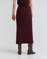 Belle Rib Knitted Skirt