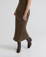 Belle Rib Knitted Skirt