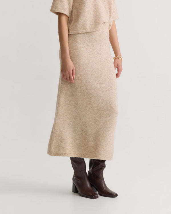 Lisa Alpaca Blend Skirt