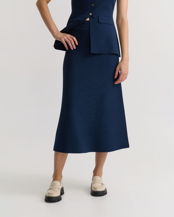 Gracie Knitted Midi Skirt