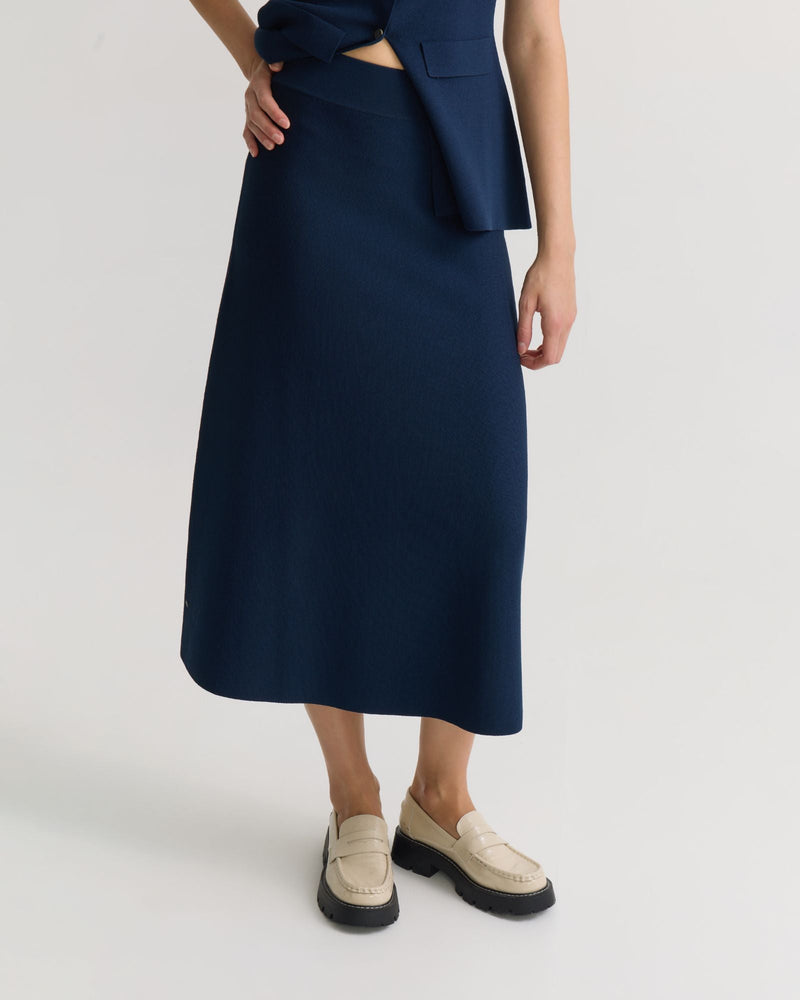Gracie Knitted Midi Skirt
