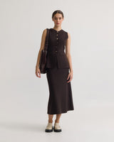 Gracie Knitted Midi Skirt