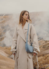 Numéro Dix - Crocodile Nubuck Polar