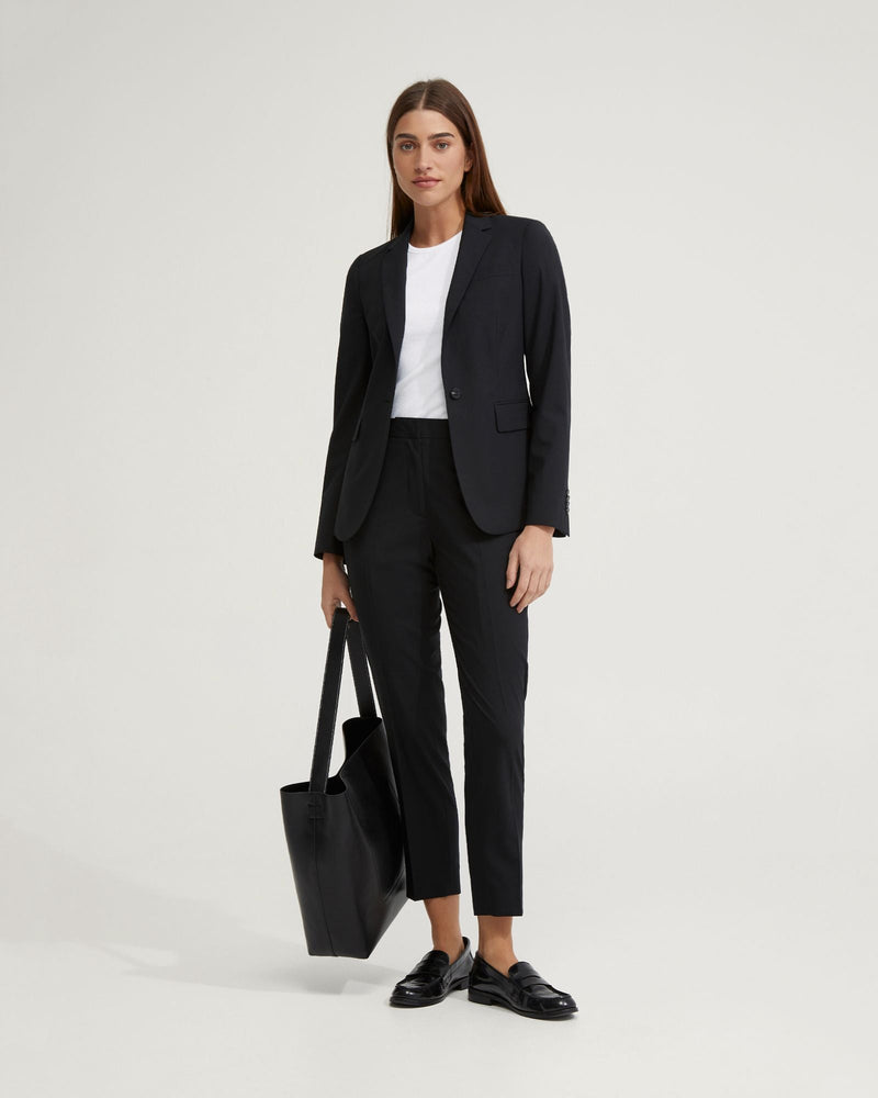 Alexa Wool Stretch Suit Jacket