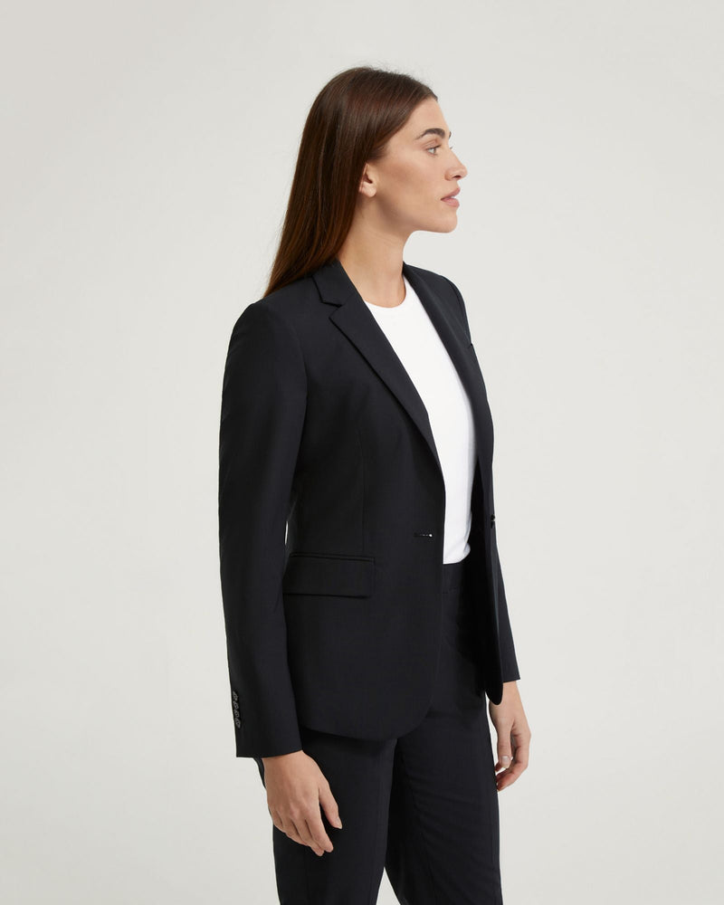 Alexa Wool Stretch Suit Jacket