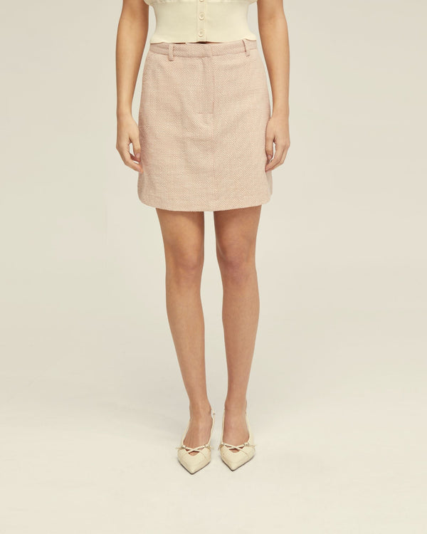 Hepburn Eco Seersucker Skirt