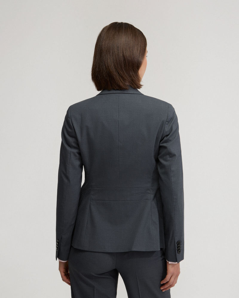 Alexa Wool Stretch Suit Jacket