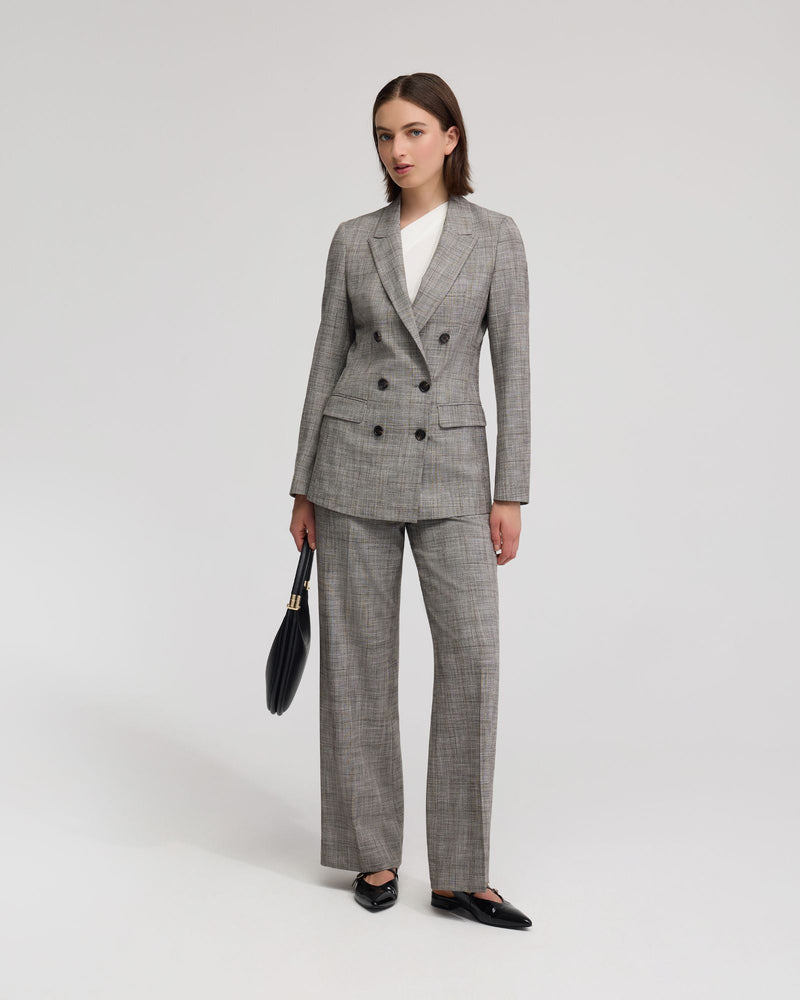 Billie Eco Checked Suit Jacket