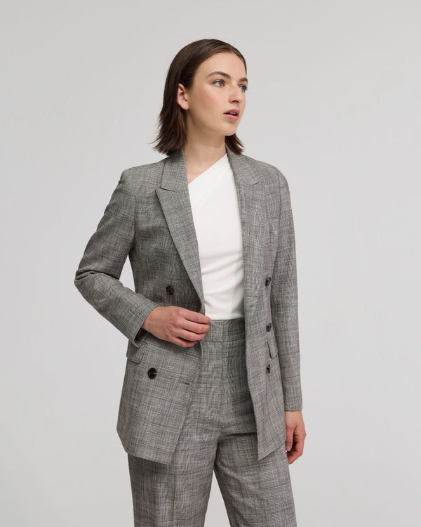 Billie Eco Checked Suit Jacket