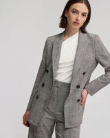 Billie Eco Checked Suit Jacket