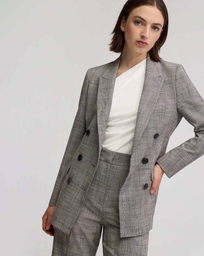 Billie Eco Checked Suit Jacket
