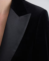 Trixie Stretch Velvet Blazer