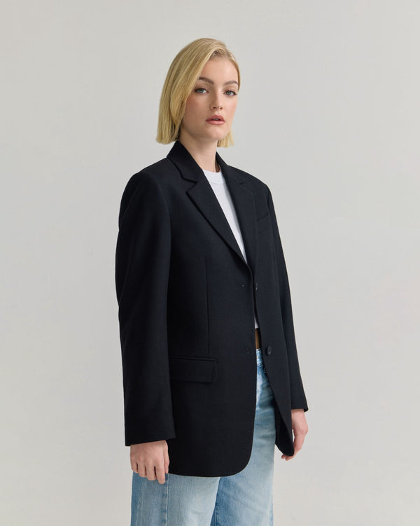 Jordan Wool Oversized Blazer