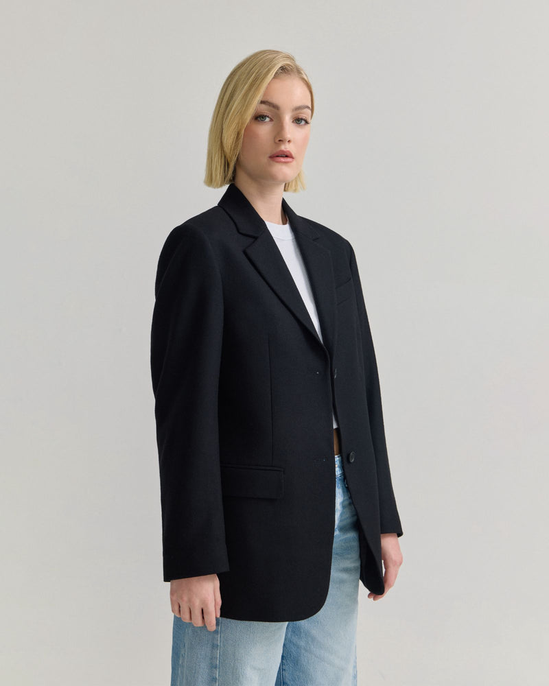 Jordan Wool Oversized Blazer