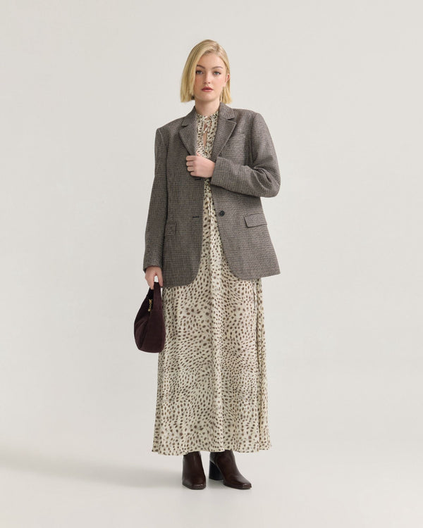 Jordan Wool Oversized Blazer