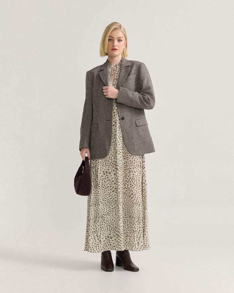 Jordan Wool Oversized Blazer