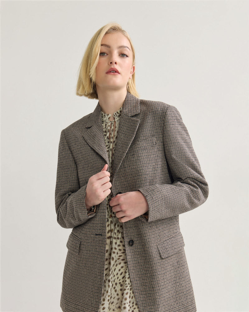 Jordan Wool Oversized Blazer