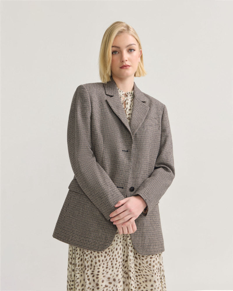 Jordan Wool Oversized Blazer