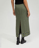 Grechen Boarder Print Skirt