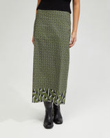 Grechen Boarder Print Skirt