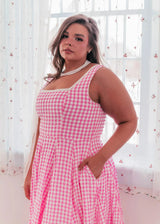 Daze Dress Pink Gingham