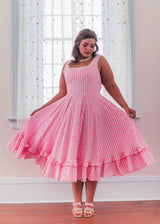 Daze Dress Pink Gingham